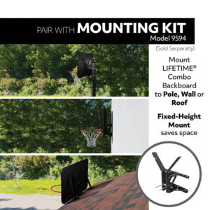 mount kit til basketkurv basketball